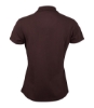 Picture of CHOCOLATE CNH LUXURY POLO SHIRT LADIES