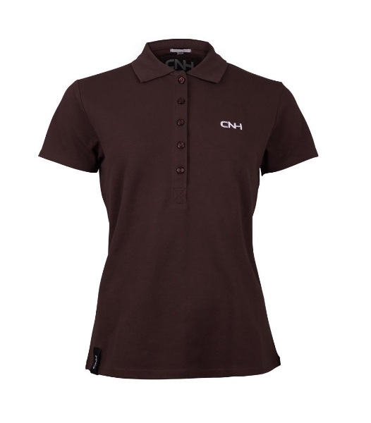 Picture of CHOCOLATE CNH LUXURY POLO SHIRT LADIES